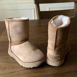Toddler Ugg chestnut waterproof boots